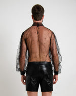 Load image into Gallery viewer, Second Skin Tee - Black Tulle
