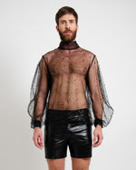 Load image into Gallery viewer, Second Skin Tee - Black Tulle
